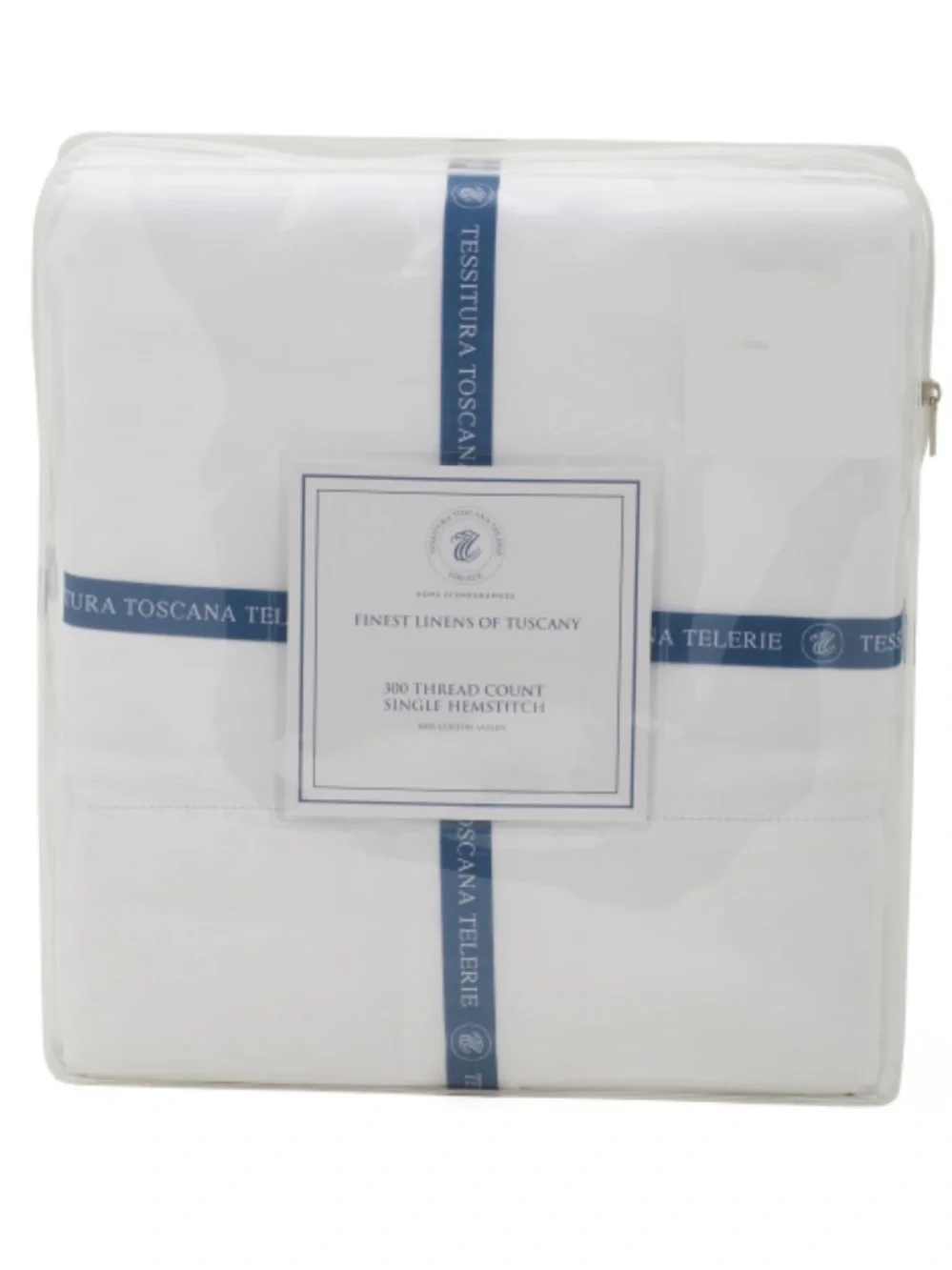 TESSITURA Made In Italy 300tc Cotton Sateen Luxury Sheet Set